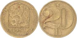 World Coins - Coin, Czechoslovakia, 20 Haleru, 1983