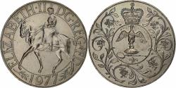 World Coins - Great Britain, Elizabeth II, 25 New Pence, 1977, Copper-nickel,