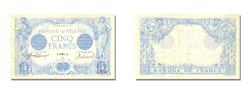 World Coins - Banknote, France, 5 Francs, 5 F 1912-1917 ''Bleu'', 1912, 1912-08-01, UNC(63)