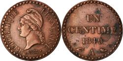 World Coins - Coin, France, Dupré, Centime, 1849, Paris, , Bronze, KM:754