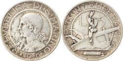 World Coins - Coin, San Marino, 5 Lire, 1936, Rome, , Silver, KM:9