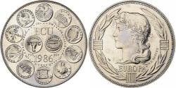 World Coins - France, Medal, Ecu Europa, 1986, MDP, Copper-nickel, Rodier,