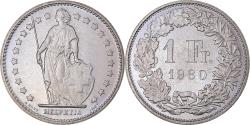 World Coins - Coin, Switzerland, Franc, 1980, Bern, Proof, , Copper-nickel, KM:24a.1