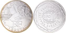 World Coins - France, 10 Euro, 2012, Paris, Bretagne, , Silver, Gadoury:EU514