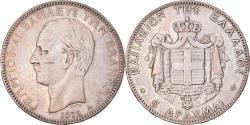 World Coins - Coin, Greece, George I, 5 Drachmai, 1875, Paris, , Silver, KM:46