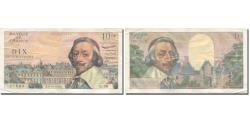 World Coins - France, 10 Nouveaux Francs, Richelieu, 1959 AU(55-58) Fayette:57.3