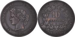 World Coins - Coin, France, Cérès, 10 Centimes, 1874, Bordeaux, , Bronze, KM:815.2