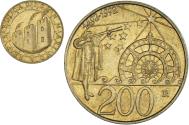 World Coins - Coin, San Marino, 200 Lire, 1992, Rome, , Aluminum-Bronze, KM:285
