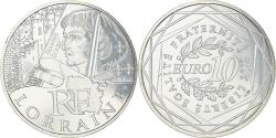 World Coins - France, 10 Euro, Lorraine, 2012, , Silver