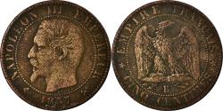 World Coins - Coin, France, Napoleon III, Napoléon III, 5 Centimes, 1857, Rouen,