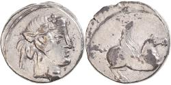 Ancient Coins - Coin, Titia, Denarius, 90 BC, Rome, , Silver, Crawford:341/2