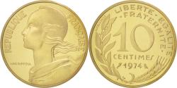 World Coins - Coin, France, 10 Centimes, 1974, , Aluminum-Bronze, KM:P491