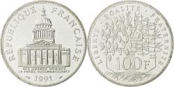 World Coins - Coin, France, Panthéon, 100 Francs, 1991, Paris, , Silver, KM:951.1