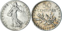 World Coins - Coin, France, Semeuse, 50 Centimes, 1899, Paris, , Silver, KM:854