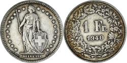 World Coins - Coin, Switzerland, Franc, 1940, , Silver, KM:24
