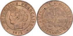 World Coins - France, 1 Centime, Cérès, 1875, Paris, Copper, , Gadoury:88