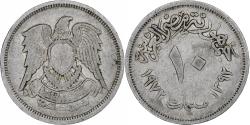 World Coins - Egypt, 10 Milliemes, 1972/AH1392, Aluminum,