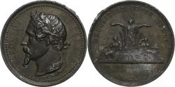 World Coins - France, Medal, Napoléon III, Exposition Universelle de Paris, 1855, Zinc