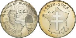 World Coins - France, Medal, Charles De Gaulle, Appel du 18 juin 1940,