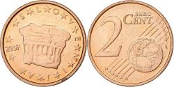 World Coins - Slovenia, 2 Euro Cent, 2007, Copper Plated Steel, , KM:69