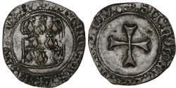 World Coins - Duchy of Brittany, François II, Blanc à la targe, 1484-1488, Rennes, Billon