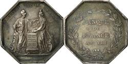 World Coins - France, Token, Banque de France, An VIII, Dumarest, , Silver