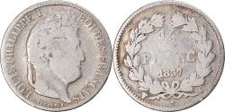 World Coins - Coin, France, Louis-Philippe, 1/2 Franc, 1837, Lille, , Silver