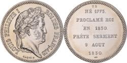 World Coins - France, Medal, Les Rois de France, Louis-Philippe Ier, Caqué,
