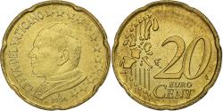 World Coins - VATICAN CITY, John Paul II, 20 Euro Cent, Jean-Paul II, 2004, Rome, Brass