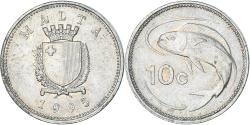 World Coins - Coin, Malta, 10 Cents, 1995
