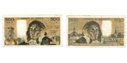 World Coins - France, 500 Francs, Pascal, 1974, P.44, EF(40-45), Fayette:71.12, KM:156c