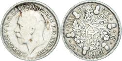 World Coins - Coin, Great Britain, 6 Pence, 1928