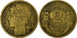 World Coins - Coin, France, Morlon, 2 Francs, 1935, Paris, , Aluminum-Bronze, KM:886
