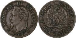 World Coins - France, Napoleon III, 2 Centimes, Napoléon III, 1862, Bordeaux, Bronze