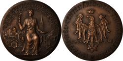 World Coins - Italy, Medal, Centenario Dell'Unione All'Italia, 1966, Johnson, , Bronze