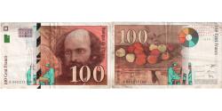 World Coins - France, 100 Francs, Cézanne, P 062211160, VF(30-35)