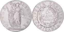 World Coins - Coin, ITALIAN STATES, PIEDMONT REPUBLIC, 5 Francs, An 10, Turin,
