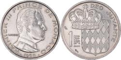 World Coins - Coin, Monaco, Rainier III, Franc, 1968, , Nickel, KM:140, Gadoury:MC