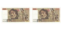 World Coins - France, 100 Francs, Delacroix, 1978, N.7, EF(40-45), Fayette:69.1d, KM:154a