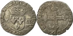 World Coins - Coin, France, Louis XIII, 1/8 Ecu, Bayonne, , Silver, Gadoury:23