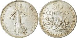 World Coins - Coin, France, Semeuse, 50 Centimes, 1898, Paris, , Silver, KM:854
