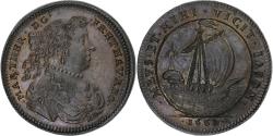 World Coins - France, Token, Marie-Thérèse, Le navire des Argonautes, 1668, Copper