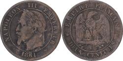 World Coins - Coin, France, Napoleon III, Napoléon III, 2 Centimes, 1861, Bordeaux