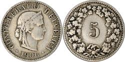 World Coins - Coin, Switzerland, 5 Rappen, 1906, Bern, , Copper-nickel, KM:26