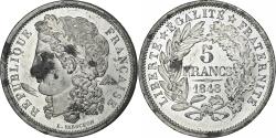 World Coins - France, 5 Francs, Concours de Farochon, 1848, Tin, , Gadoury:695