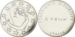 World Coins - Italy, Medal, Etats-Unis d'Europe, , Silvered bronze