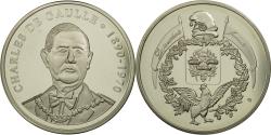 World Coins - France, Medal, Les Présidents de la République, Charles De Gaulle,