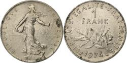 World Coins - France, Franc, Semeuse, 1974, Paris, Chouette, Nickel, , Gadoury:474