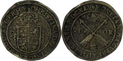 World Coins - Sweden, Kristina, 1 Ore, 1645, Avesta, Copper, , KM:162.2