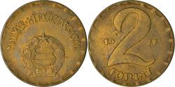 World Coins - Coin, Hungary, 2 Forint, 1977, Budapest, , Brass, KM:591